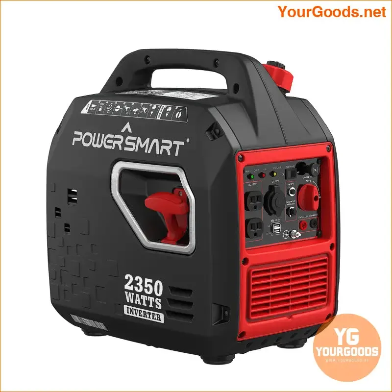 2500W Ultra Quiet Portable Inverter Generator RV Ready Eco Mode