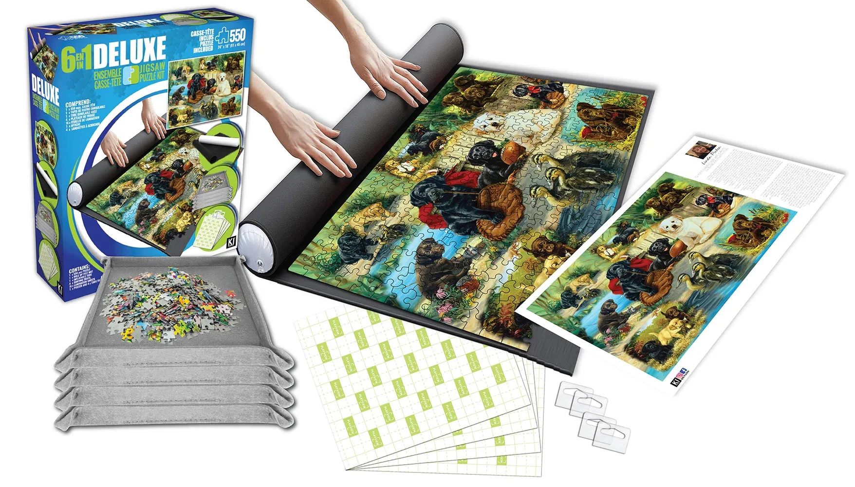 550 Piece Ultimate Puzzle Kit