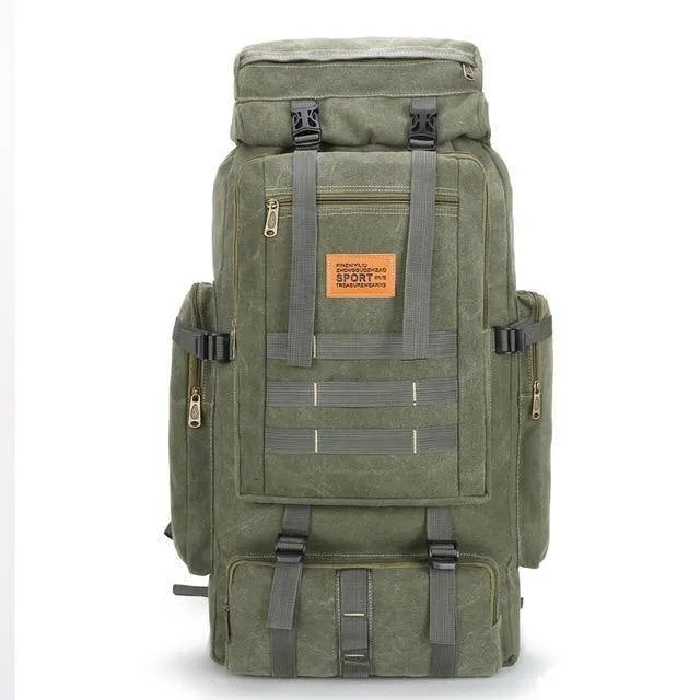 80L Large Capacity Tactical Military Backpack for Outdoor Adventures