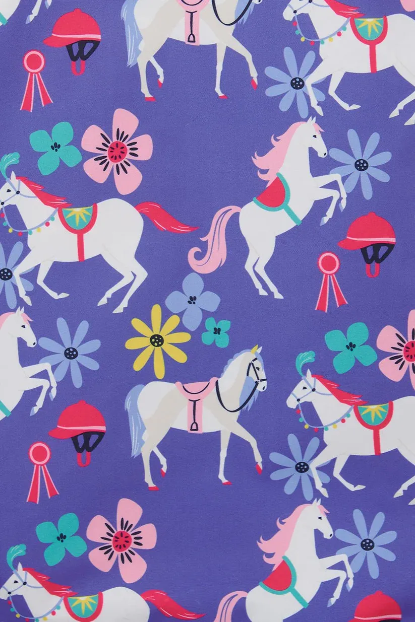 ALEX GILET- HORSE PRINT