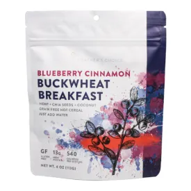 Blueberry Cinnamon Buckwheat Breakfast by Heather's Choice