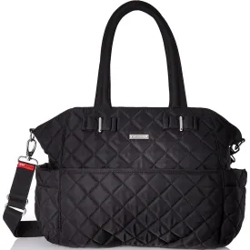 Bobby Quilted Diaper Bag - Black (see description)