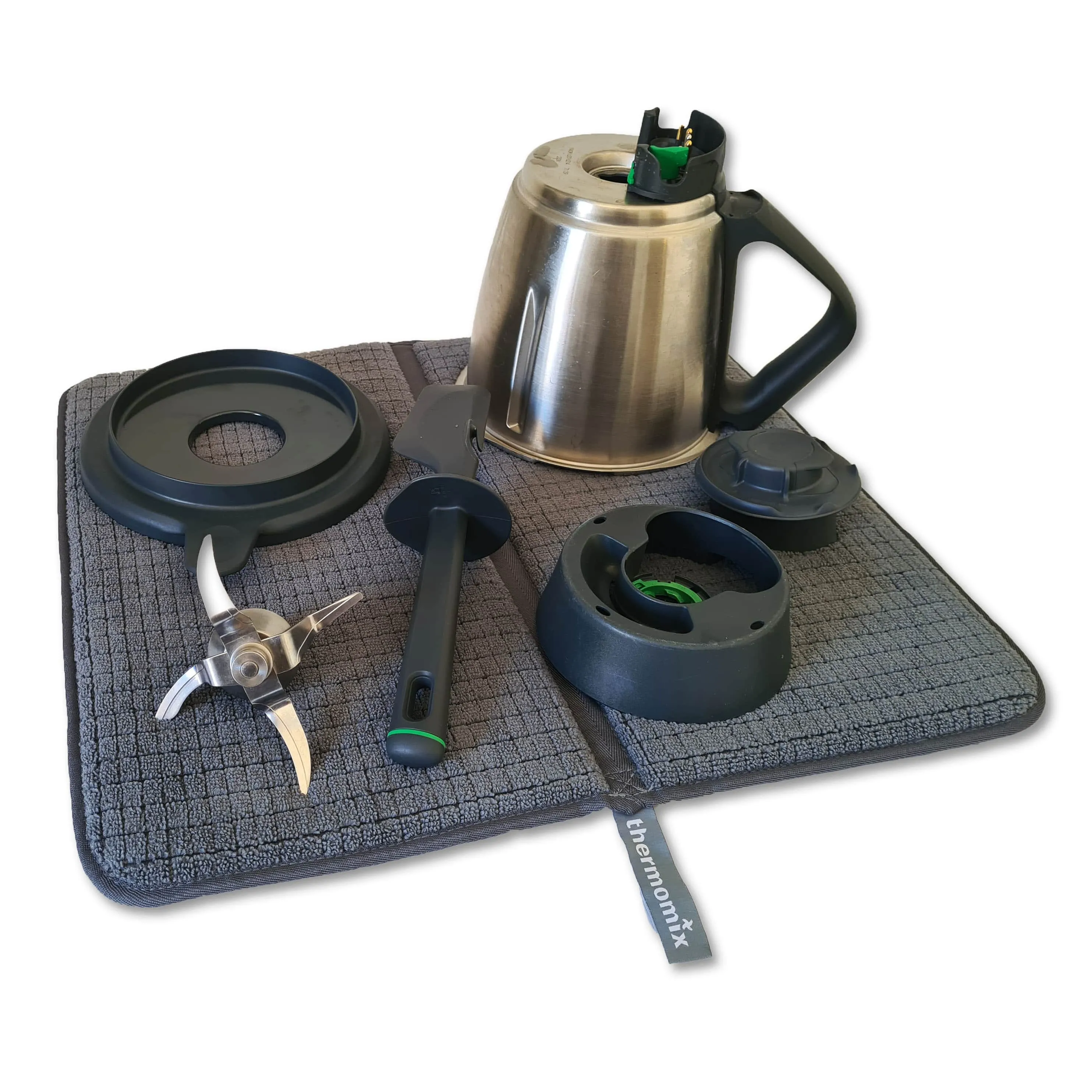 Bowl, Blade And Lid Drying Mat