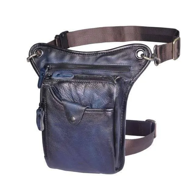 Classic Leather Shoulder Sling Bag