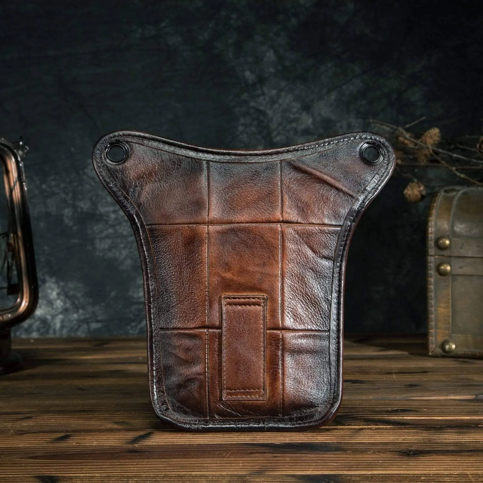 Classic Leather Shoulder Sling Bag