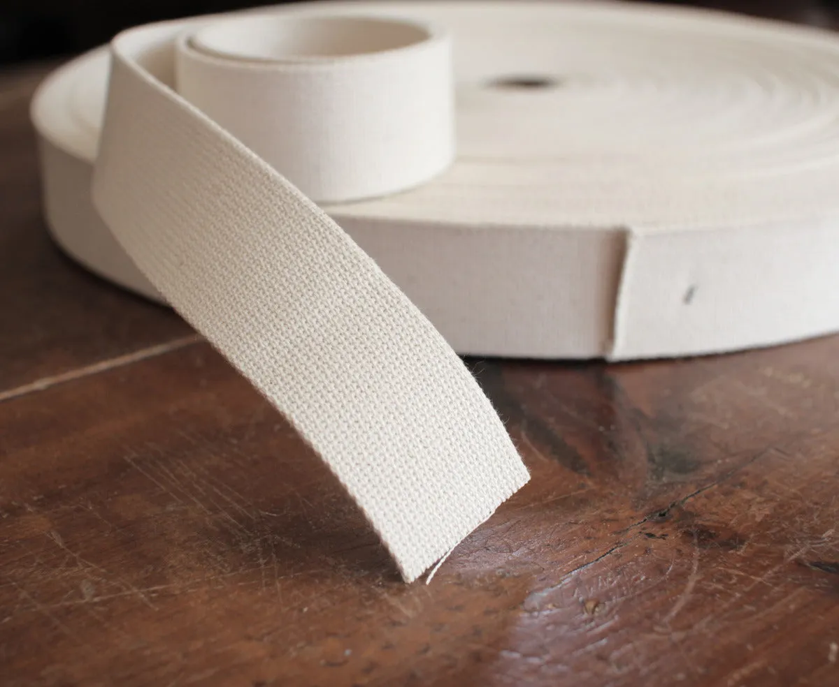 Cotton Webbing 1-1/2"  Heavy