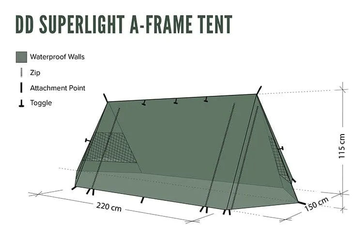 DD SuperLight - A-Frame Tent