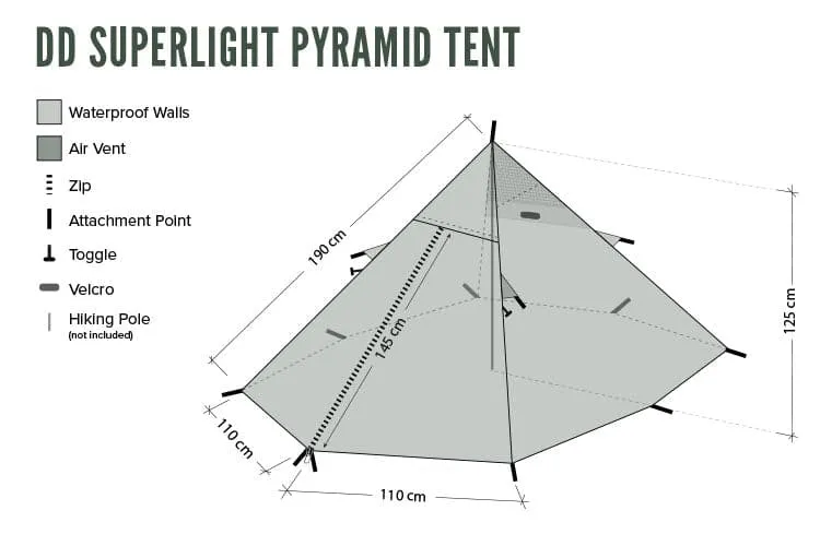 DD SuperLight - Pyramid Tent