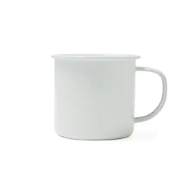 ENAMEL MUG 350ML - WHITE