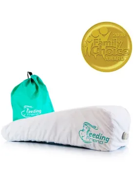 Feeding Friend Self-inflating Nursing Arm Pillow- White