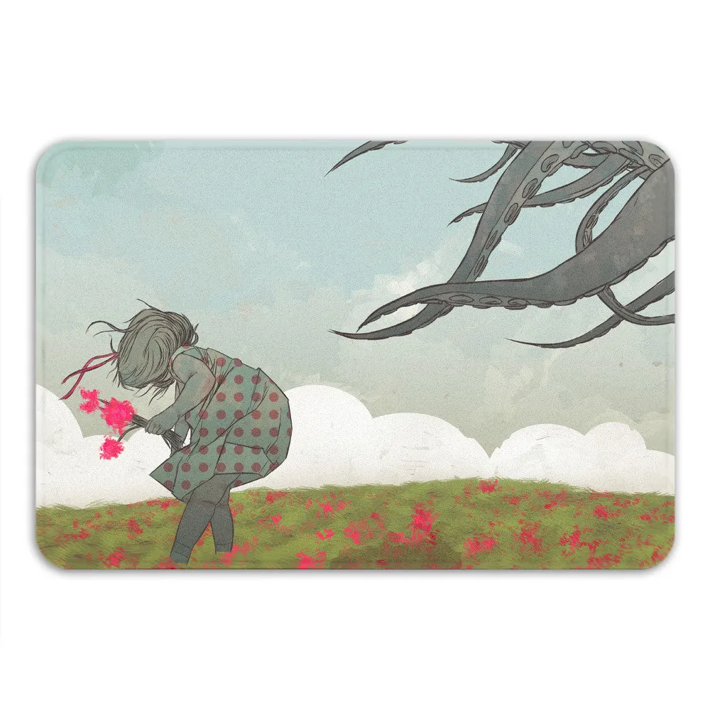 Flowers Bath Mat