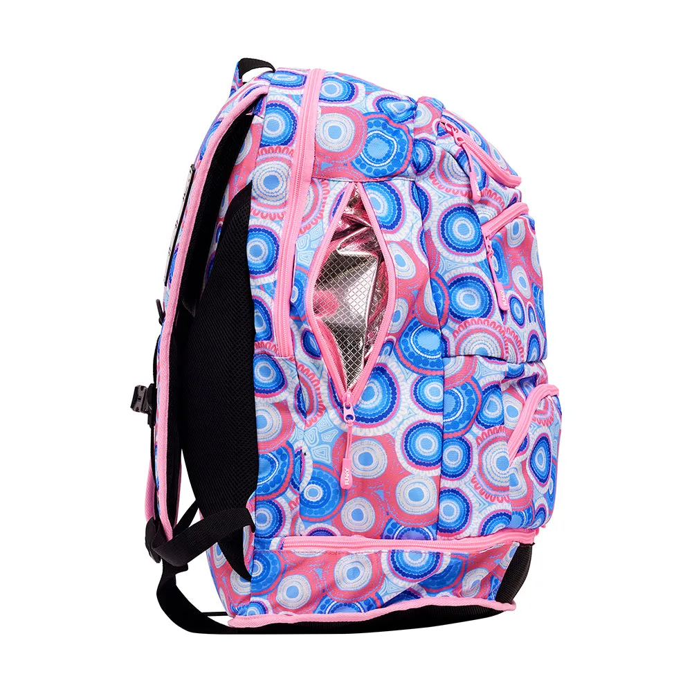 Funky Elite Squad Bundjalung Blue Back Pack