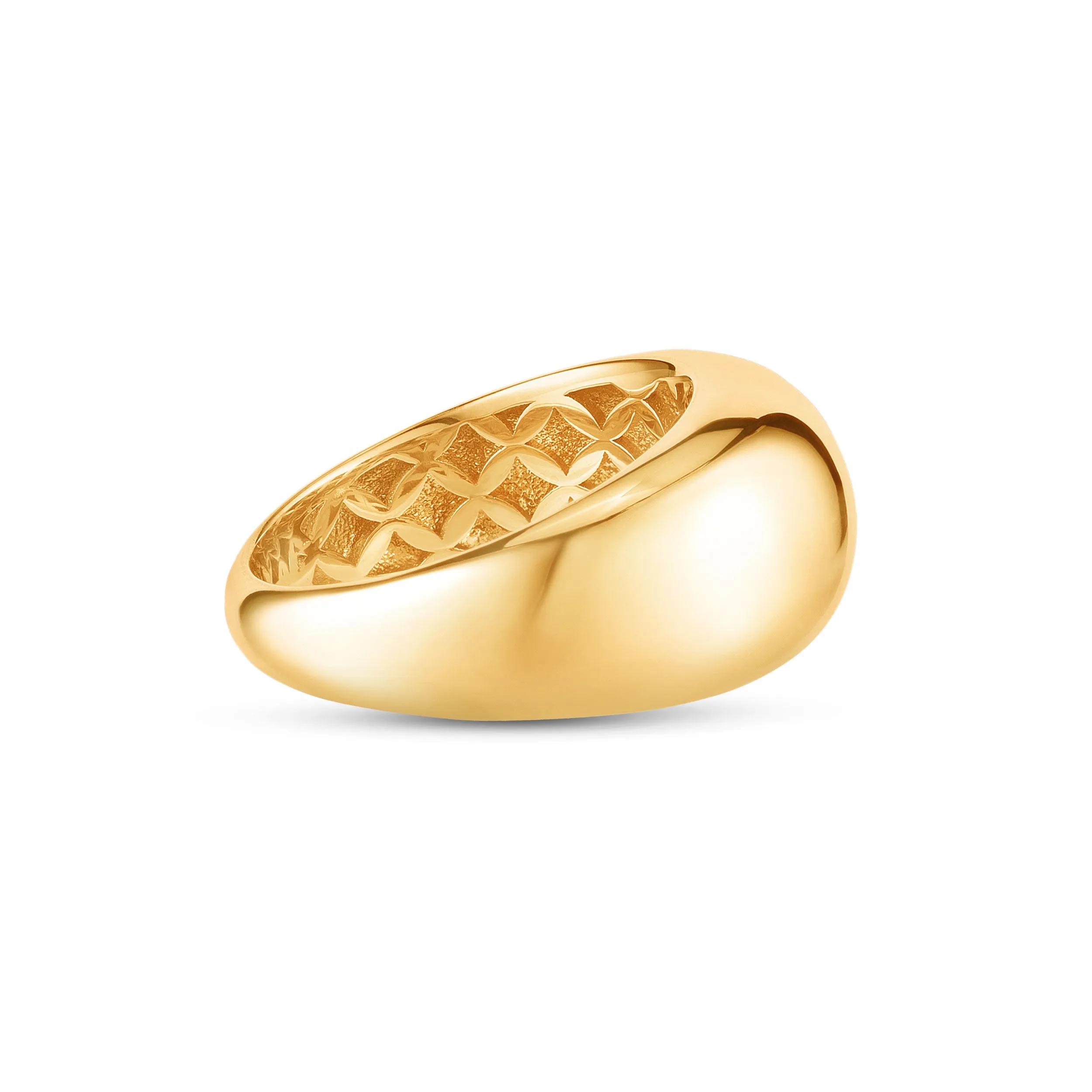 Gold Bubble Ring