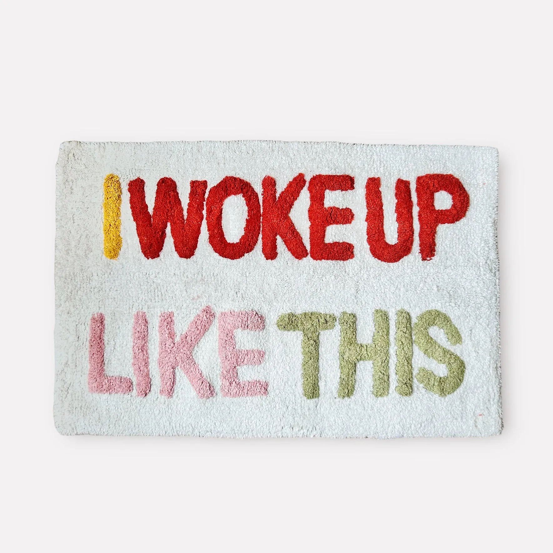 I woke up like this Bath Mat