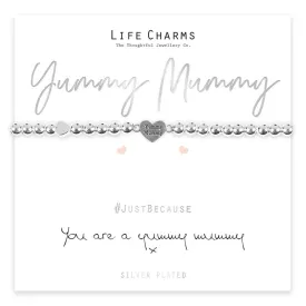 Life Charms You Are A Yummy Mummy Bracelet