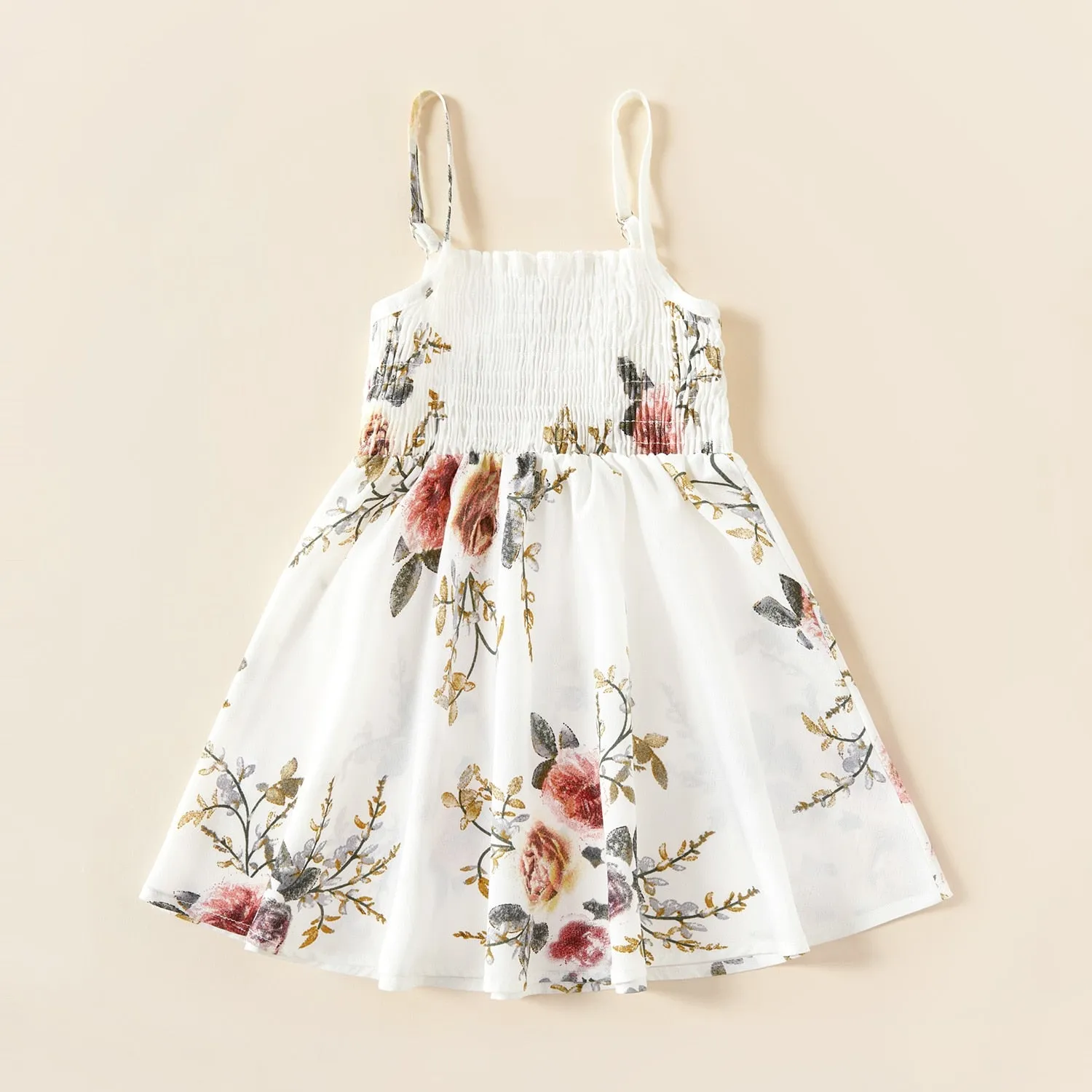 Mummy & Daughter Matching Romantic Floral Romper-Dress