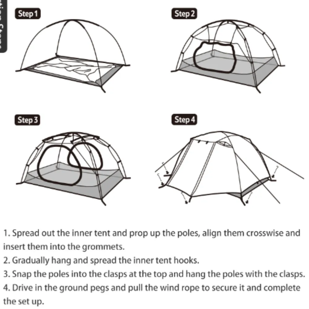 Naturehike Cloud-Creek River Pro 3 Person Tent