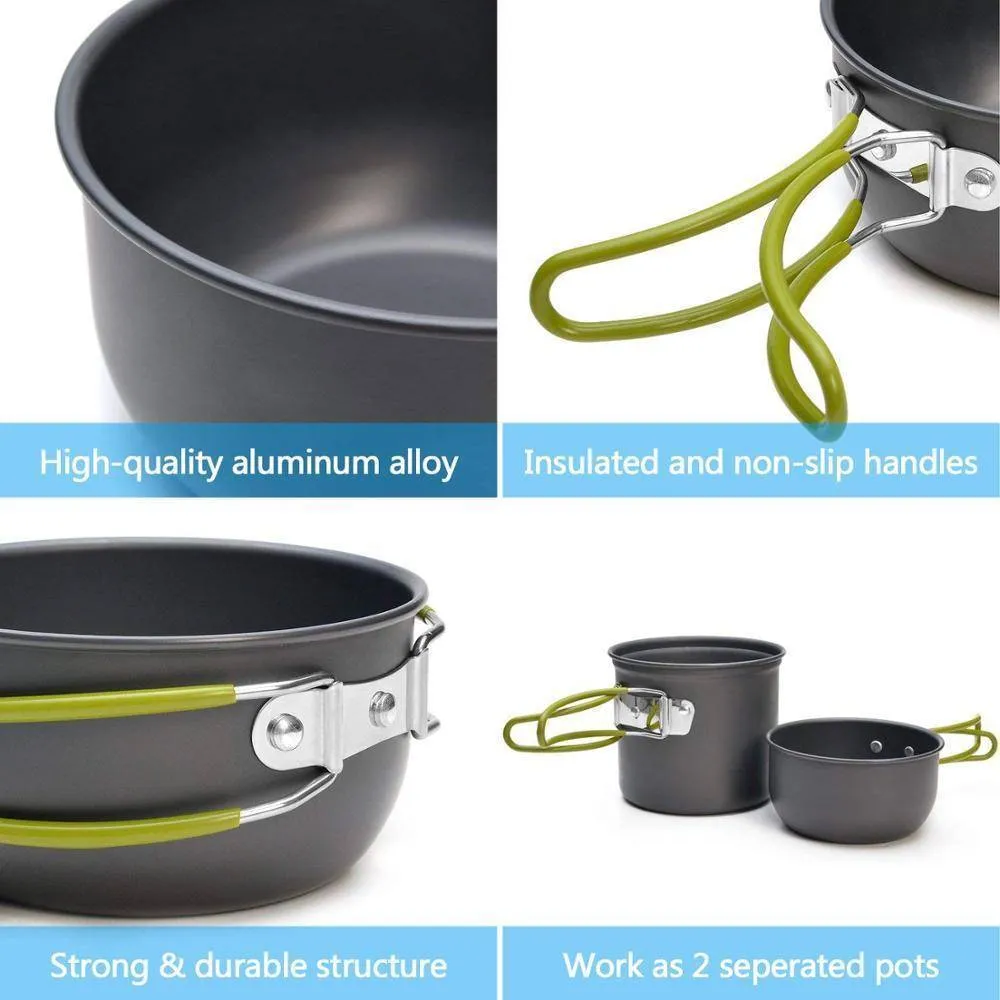 Outdoor Camping Cookware Super Set