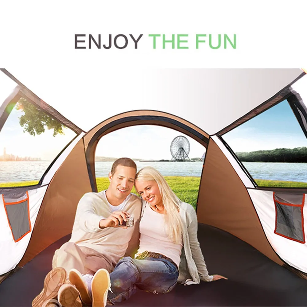 Outdoor pop up tent Full-Automatic Instant Unfold Rain-Proof Tent Family ultralight Portable Dampproof Camping Tents for Tourism