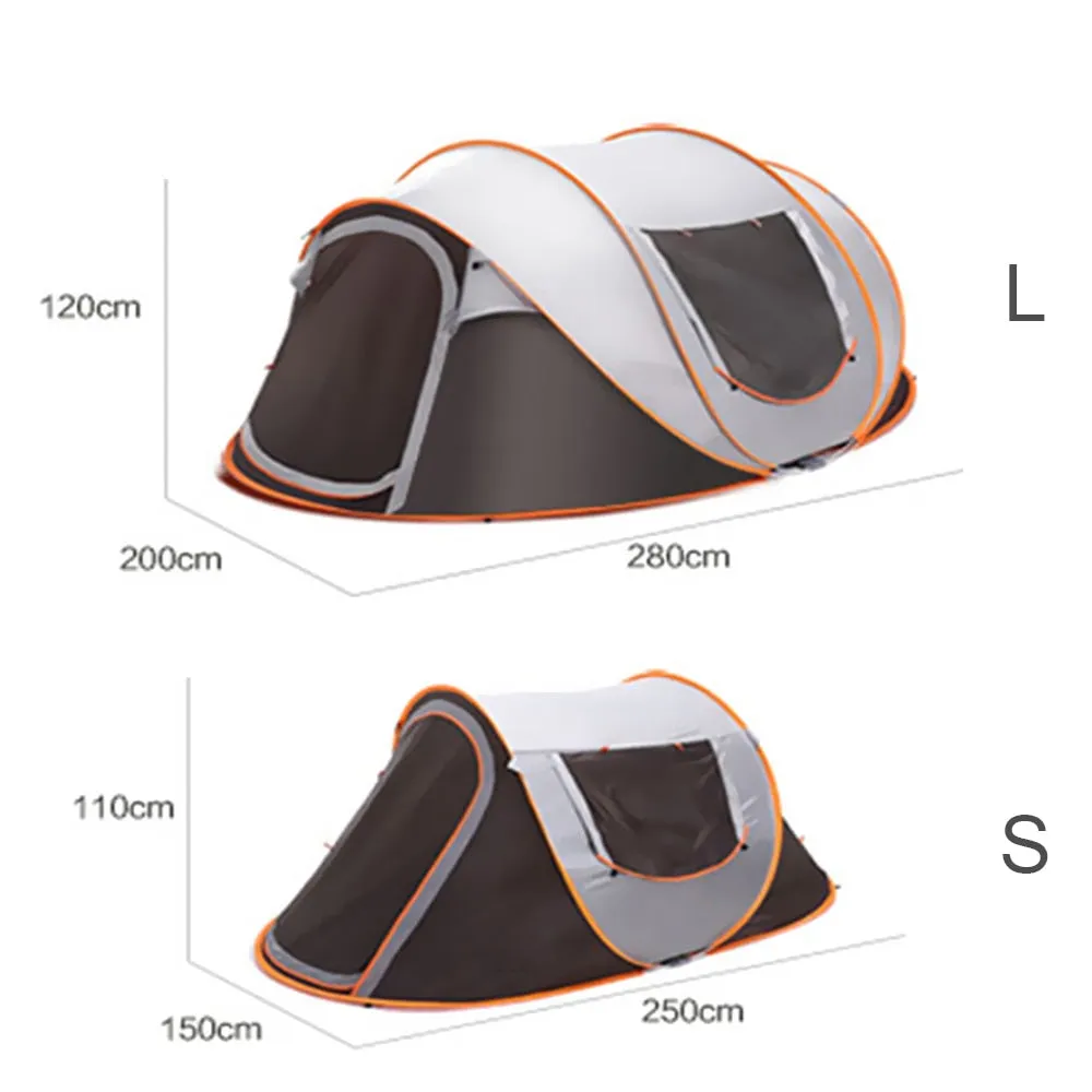 Outdoor pop up tent Full-Automatic Instant Unfold Rain-Proof Tent Family ultralight Portable Dampproof Camping Tents for Tourism