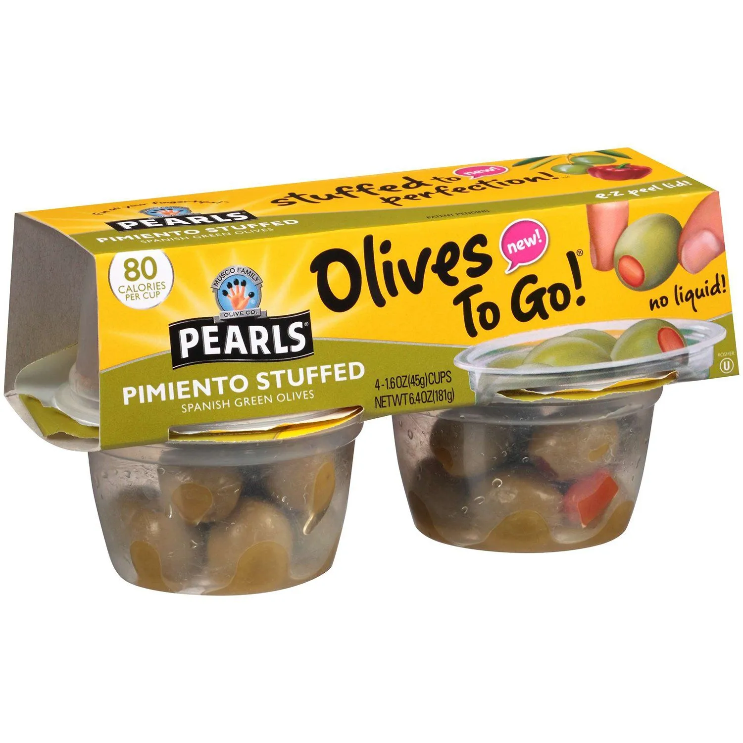 Pearls Olives To Go Cups