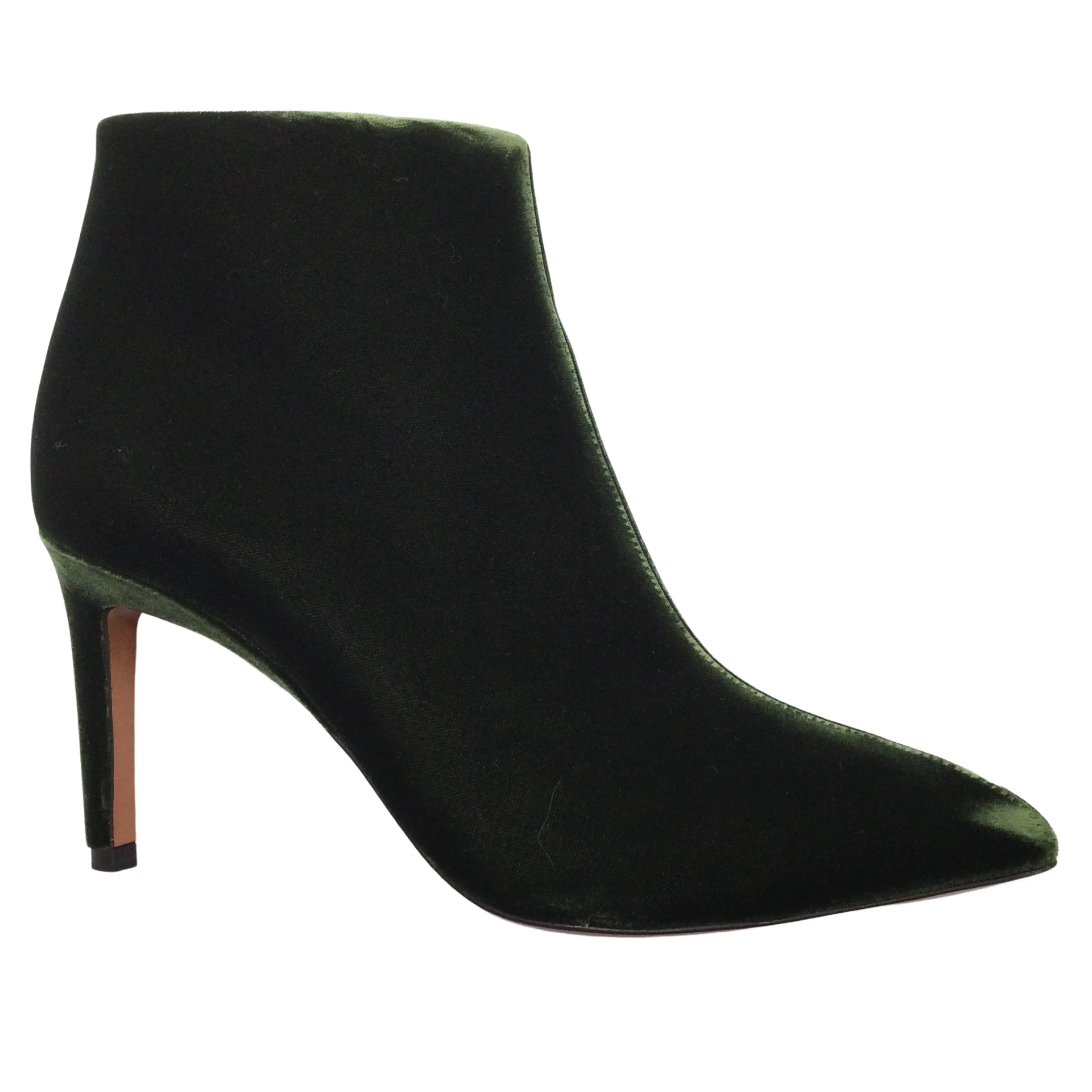 Santoni Green Pointed Toe Boots/Booties