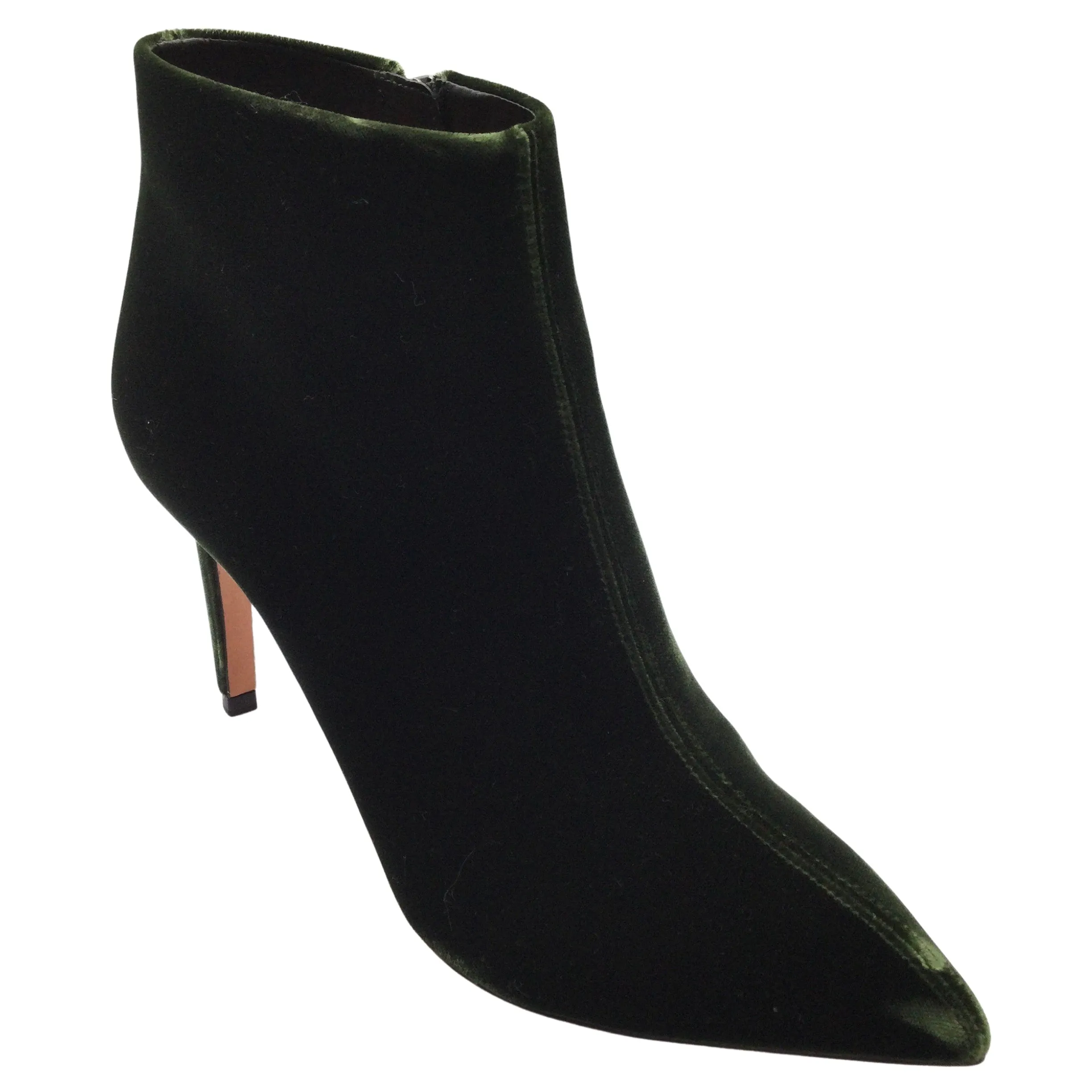 Santoni Green Pointed Toe Boots/Booties