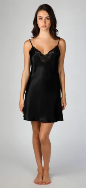 Sugar Silk Chemise | Black