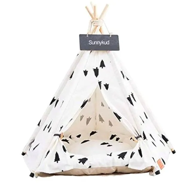 TeePee Tent Pet Bed - 7 Designs!