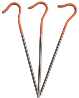 Titanium Tent Stakes