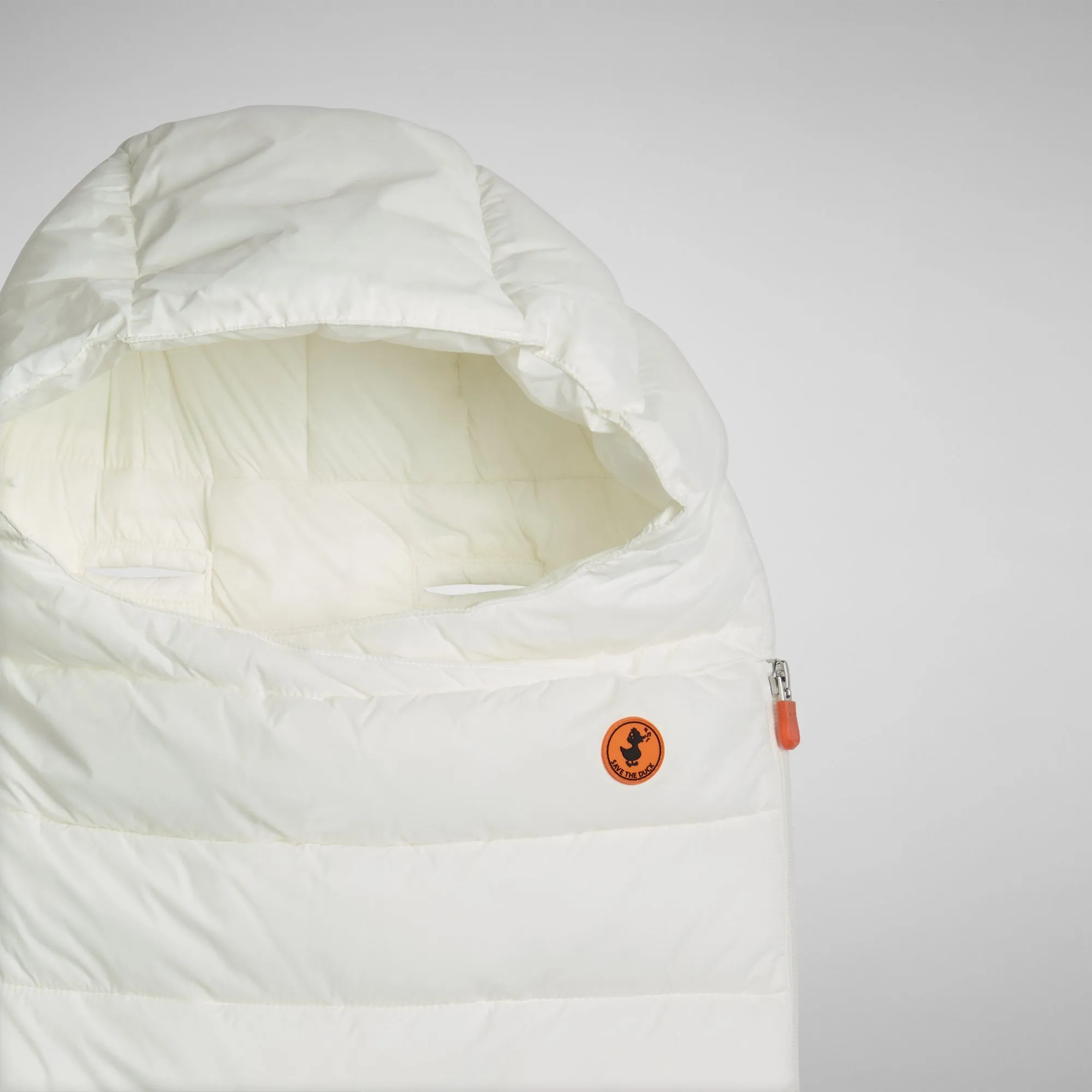 Unisex kids' baby sleeping bag May in off white