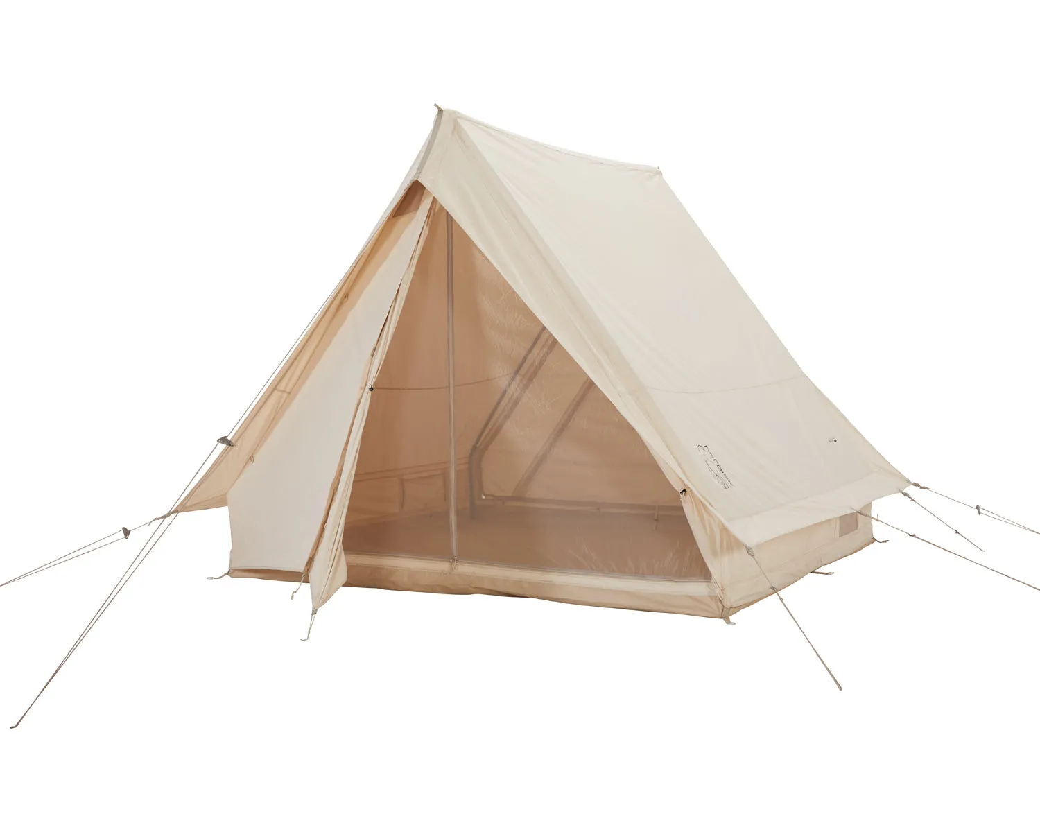 Vimur 5.6 m² glamping tent - 4 person - Natural