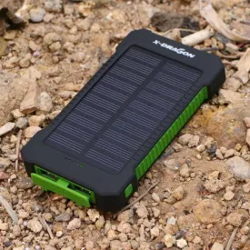 Waterproof Portable Solar Powered Phone /Battery Charger On The Go ! (20000mAh)